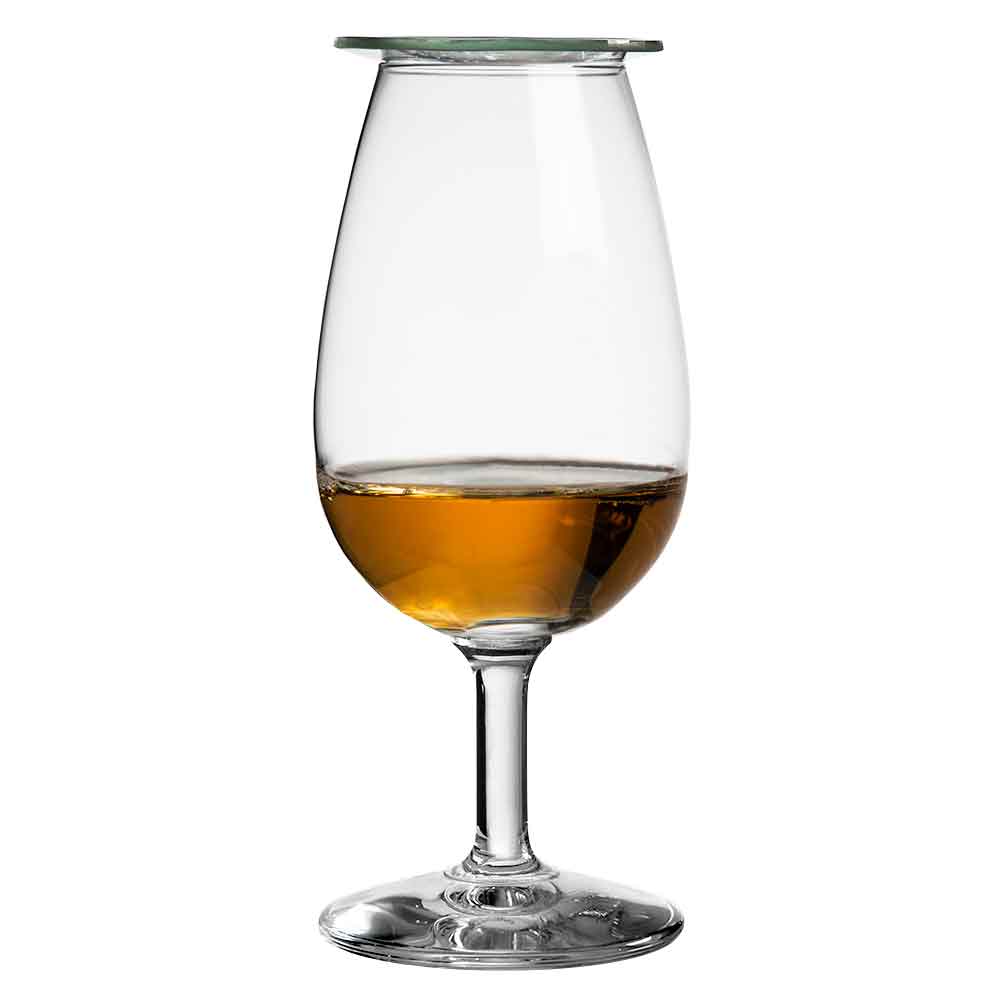 Distillery Whiskey Schnupperglas und Uhrglasdeckel 14cl