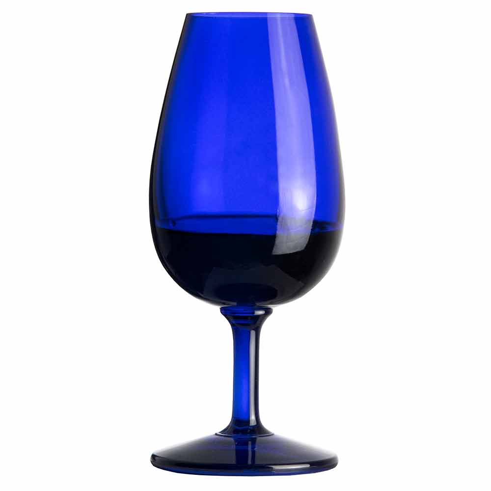 Distillerie Dégustation à l'aveugle Verre Taster Whisky Bleu Cobalt 14cl