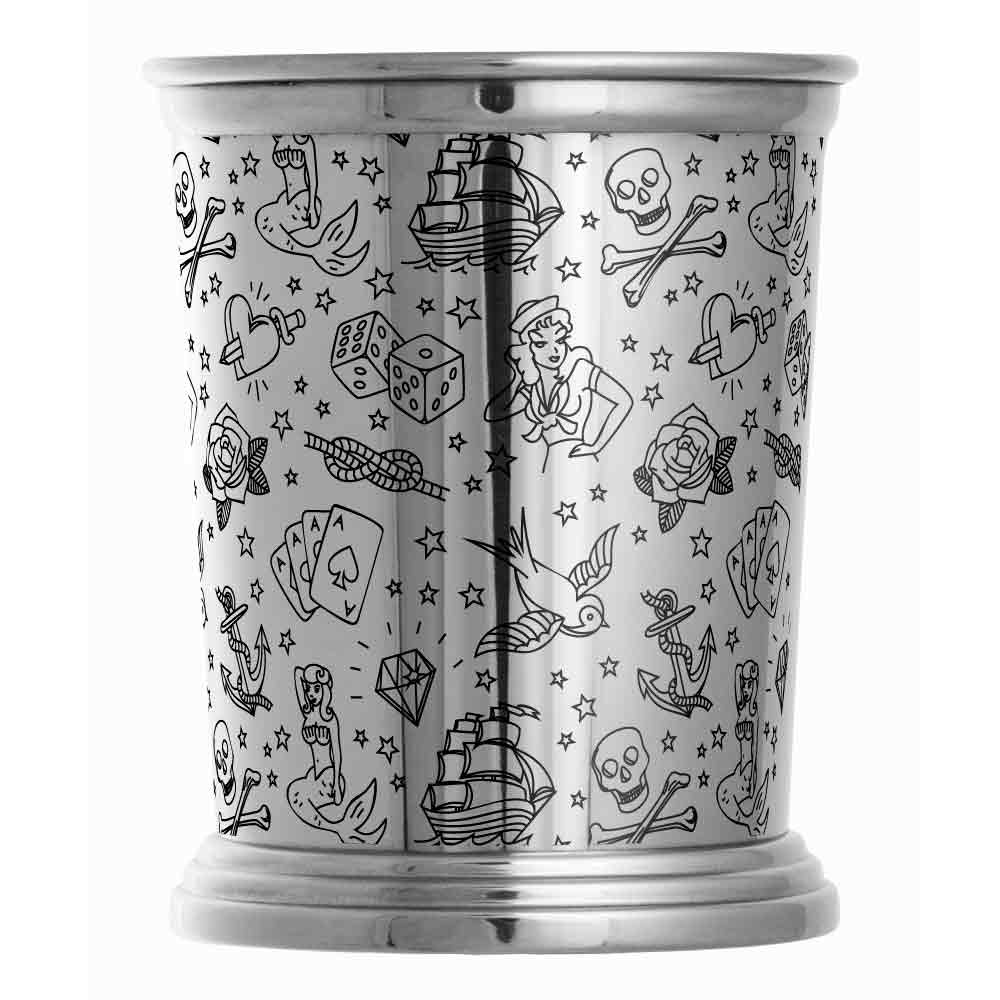 Tattoo Vaso Julep de Acero Inoxidable - 40 cl