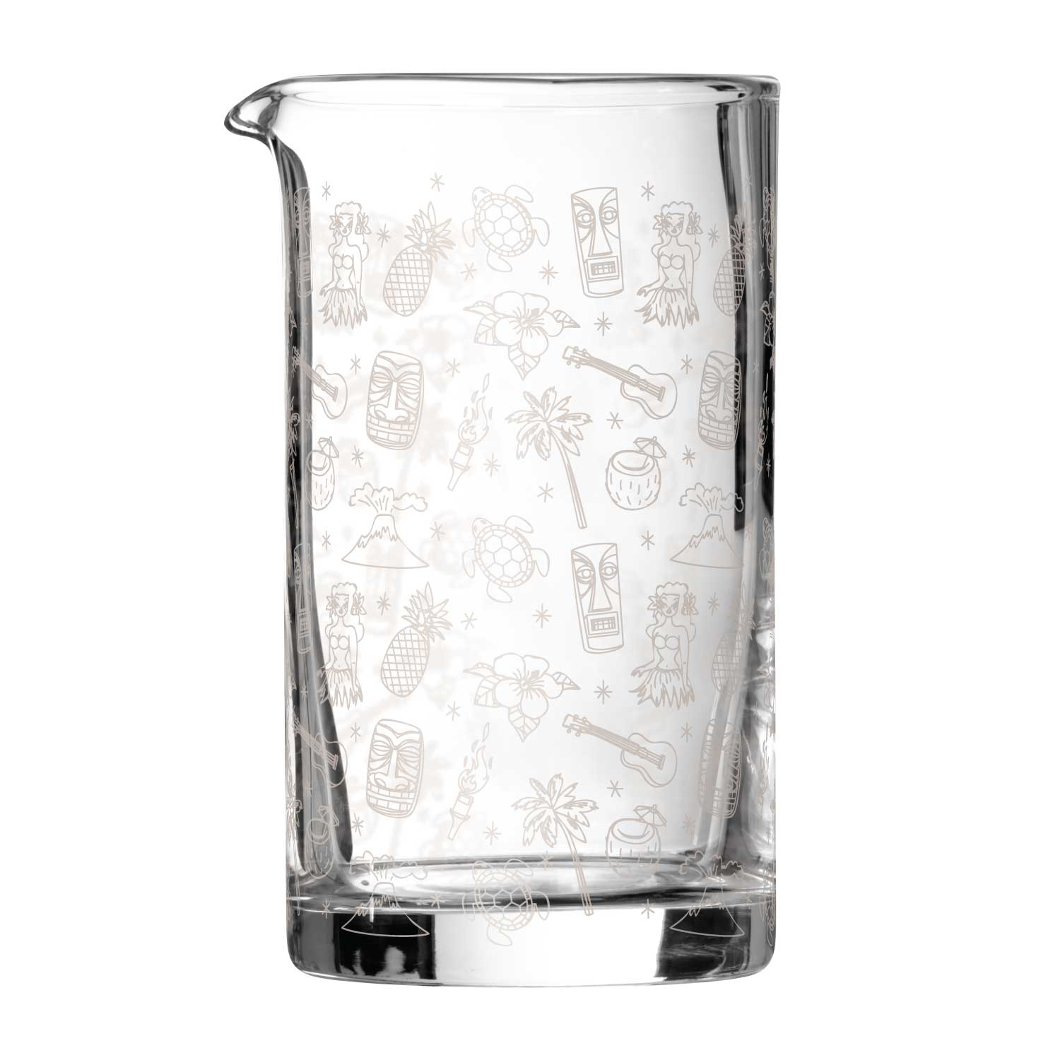 Tiki Cocktail Mischkrug Glas 80cl